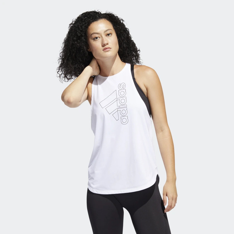 BAJU TRAINING ADIDAS Wmns Tech Bos Tank