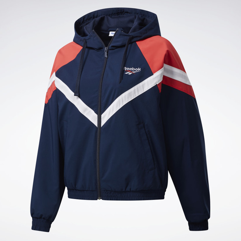 Jual BAJU SNEAKERS Wanita REEBOK Wmns Classics Light Jacket Collegiate Navy Original Termurah di Indonesia Ncrsport