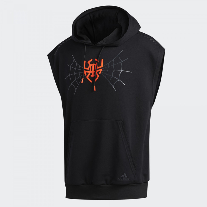 BAJU BASKET ADIDAS Donovan Mitchell Sleeveless Hoodie