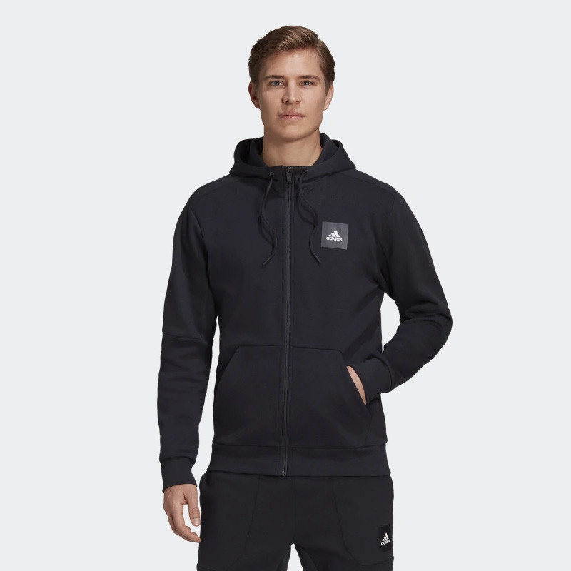 BAJU SNEAKERS ADIDAS Must Haves Full Zip Stadium Hoodie