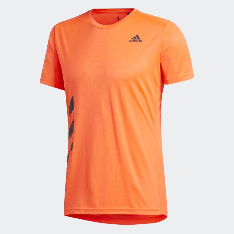 BAJU LARI ADIDAS Run It 3-Stripes Tee