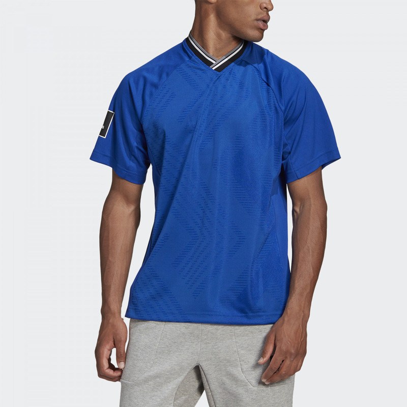 BAJU FOOTBALL ADIDAS M Jacquard Jersey Tee