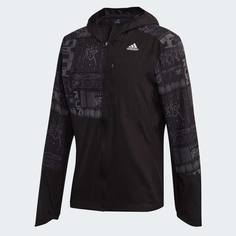 BAJU TRAINING ADIDAS Own the Run Reflective Jacket