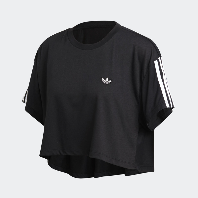 BAJU TRAINING ADIDAS Wmns 3-stripes Cropped Tee