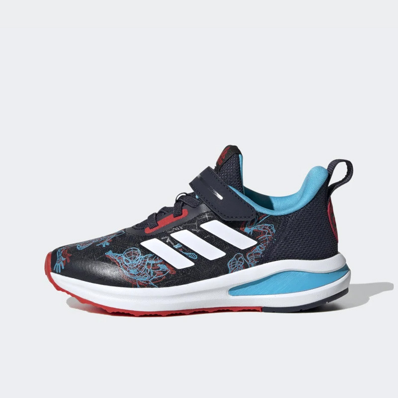 Jual SEPATU SNEAKERS Pria ADIDAS Fortarun Spiderman El Kids Red