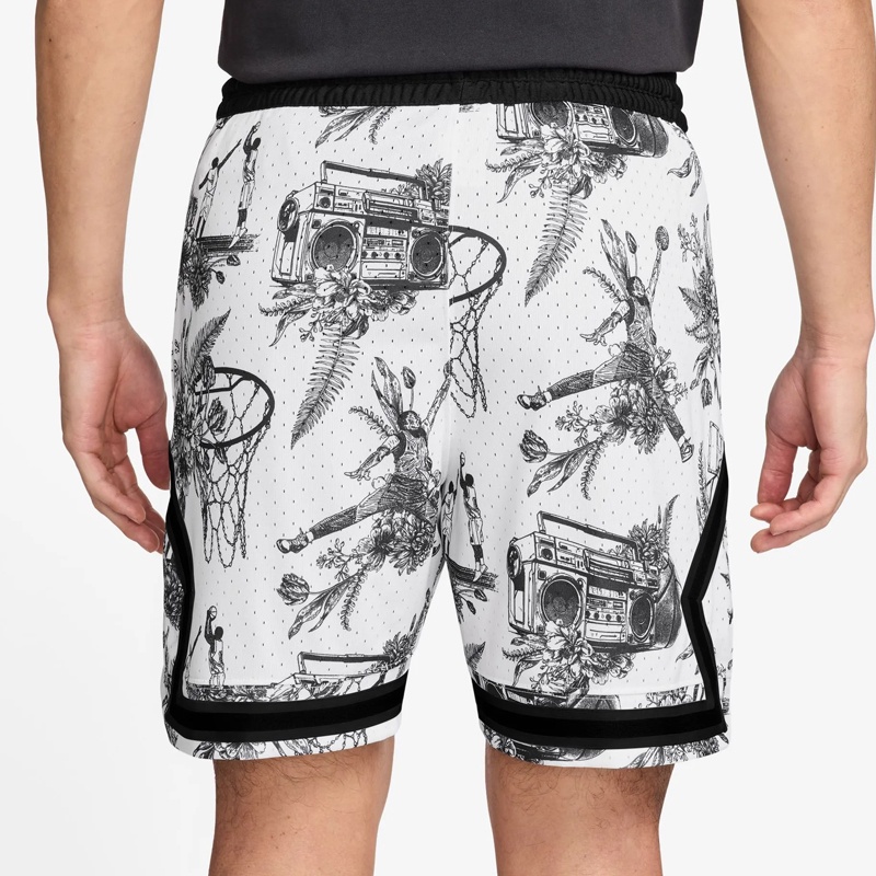 CELANA BASKET AIR JORDAN Dri-FIT Printed Diamond Shorts