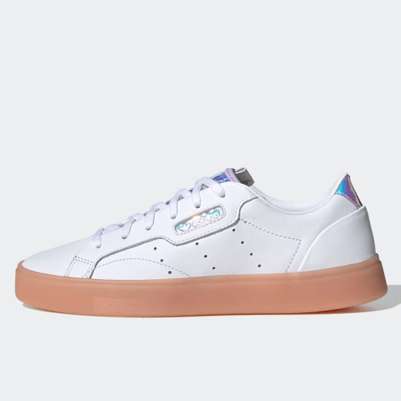 Sepatu Sneakers Adidas Wmns Sleek Silver Metallic