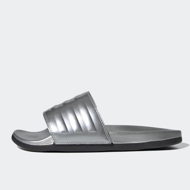 Sandal Sneakers Adidas Wmns Adilette Comfort Slides Silver Metallic