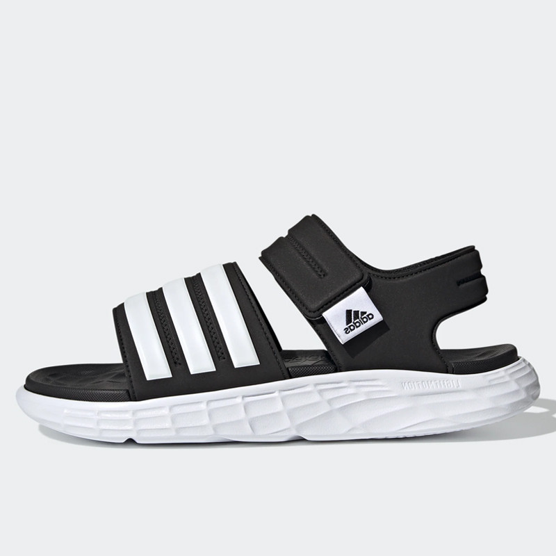 Jual SANDAL SNEAKERS Pria ADIDAS DURAMO SL SANDALS Black White Original Termurah di Indonesia Ncrsport