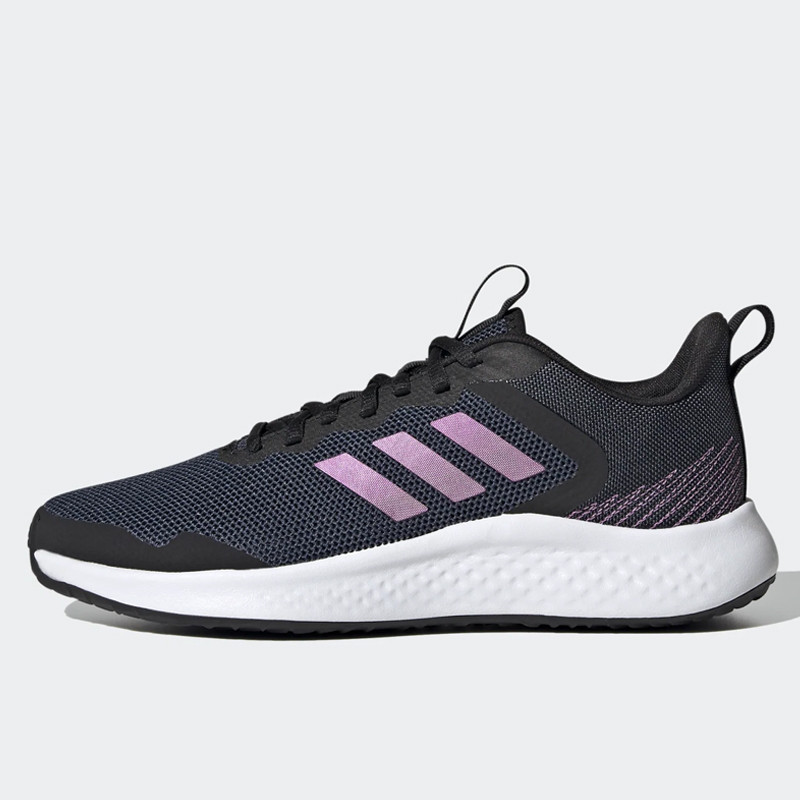 Sepatu Lari Adidas Wmns Fluidstreet Black Cherry Metallic