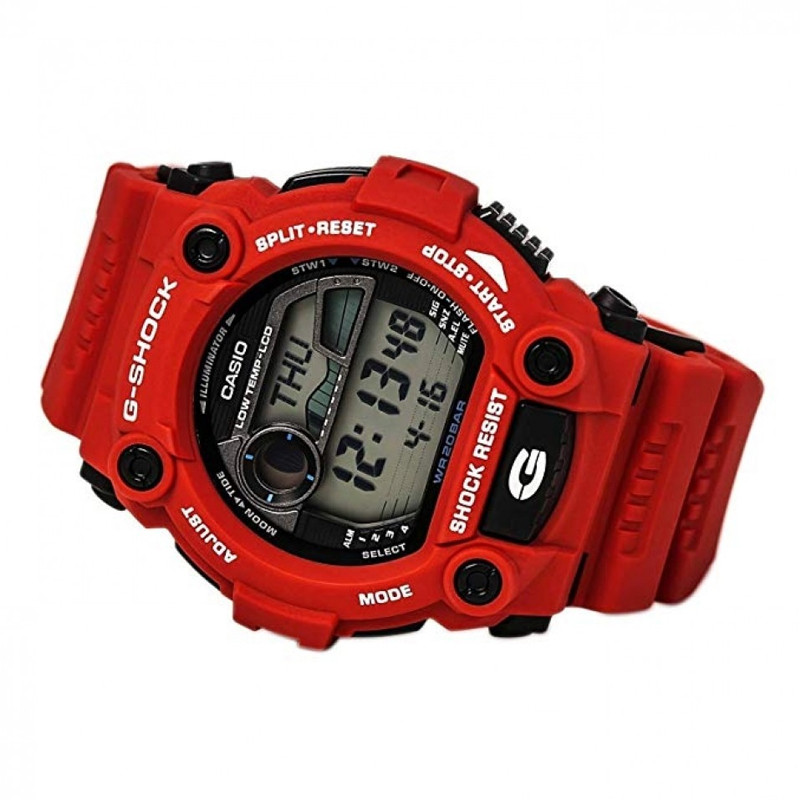 JAM TANGAN  CASIO G-shock Digital Dial Red Resin Band