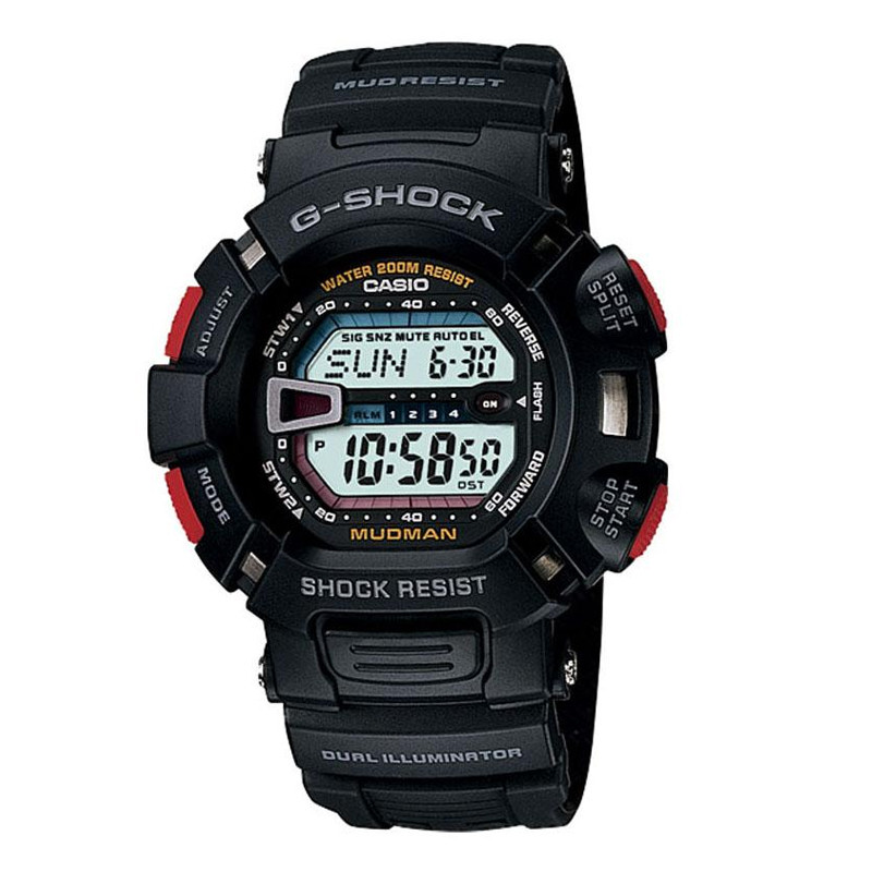 JAM TANGAN  CASIO G-Shock Mudman Resin Digital Watches