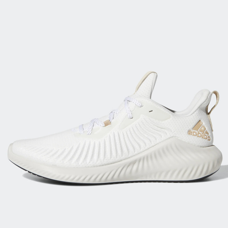 Sepatu Lari Adidas Alphabounce Plus Crystal White