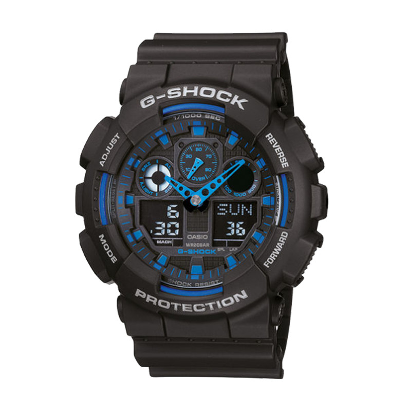 Jual JAM TANGAN Pria CASIO G-shock Analog-Digital Resin Band 200M