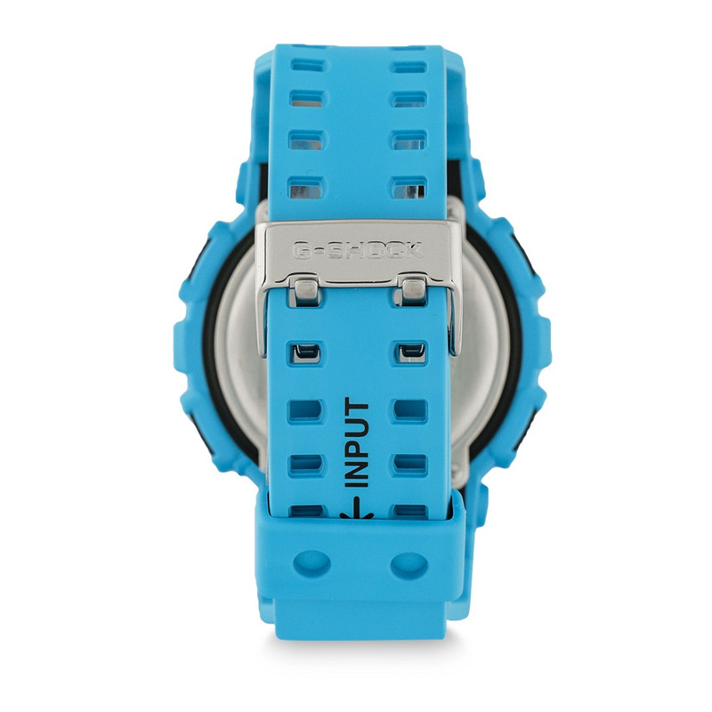 JAM TANGAN  CASIO G-shock Special Color Models Digital Analog Dial Blue Resin Strap