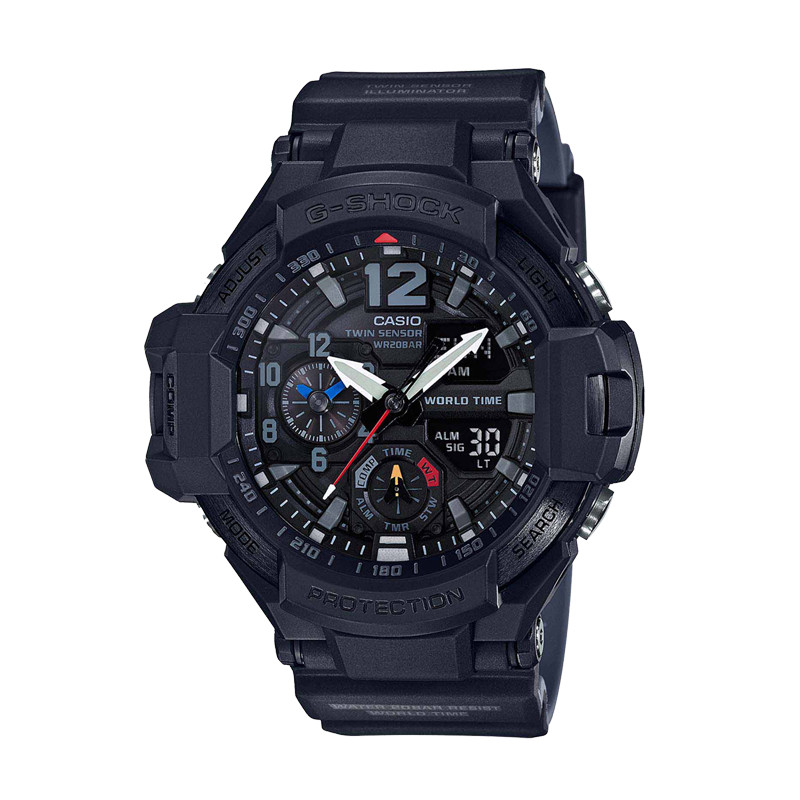 JAM TANGAN  CASIO G-Shock Gravity Master Men Digital Analog Display Dial