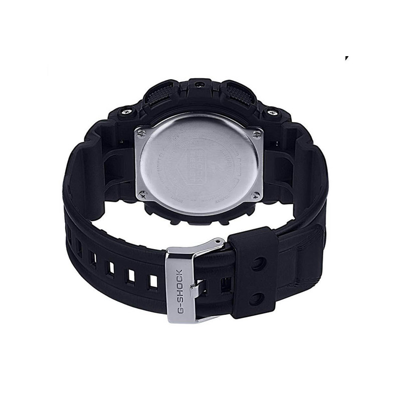 JAM TANGAN  CASIO G-shock Standard Digital Analog Dial Black Resin Strap