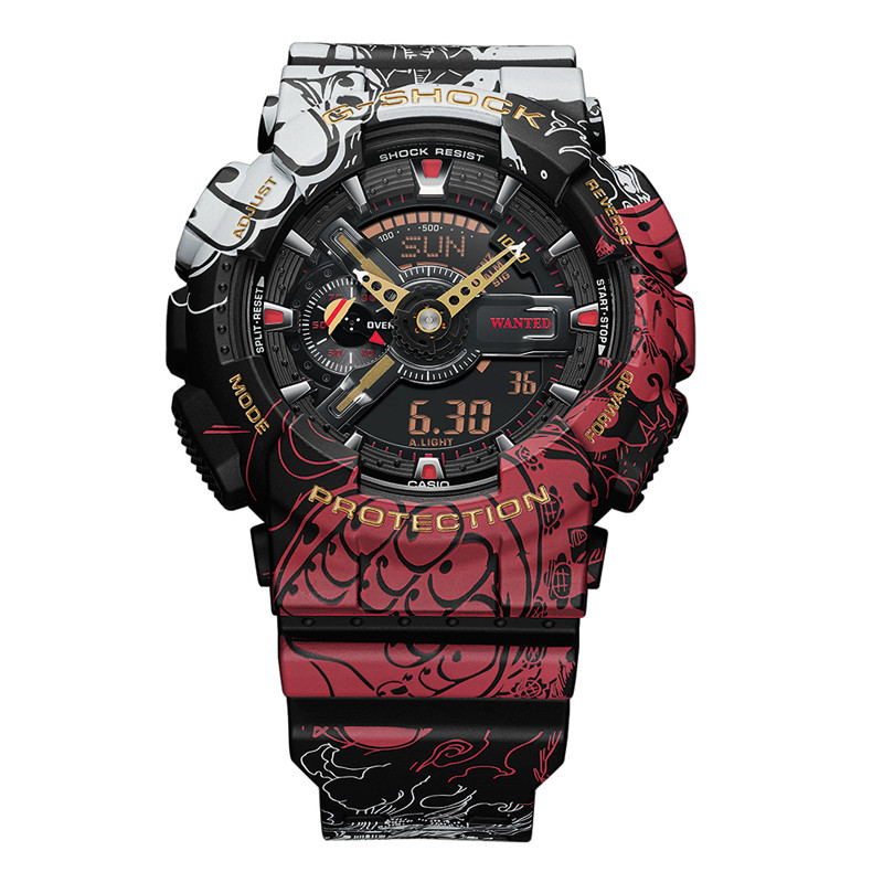 Jam Tangan Casio G shock X One Piece Limited Edition Black Red