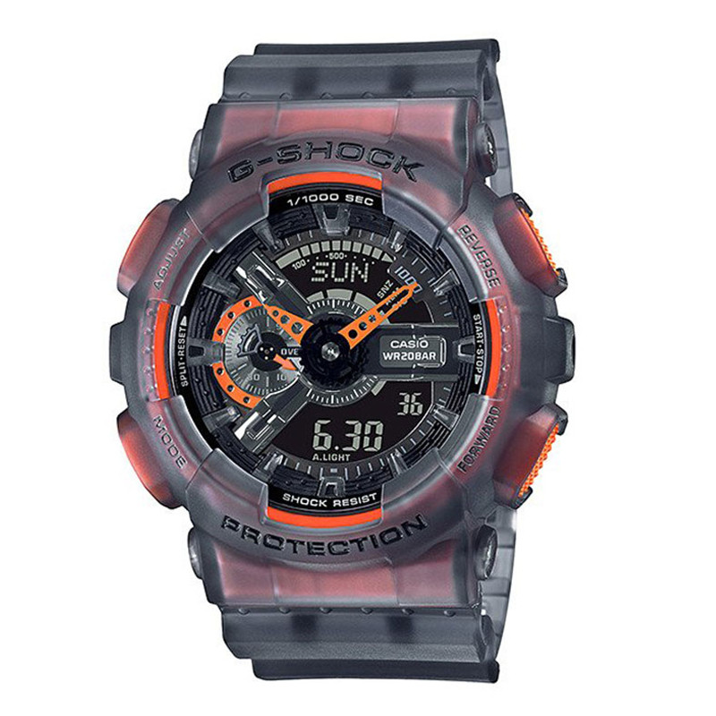 JAM TANGAN  CASIO G-Shock Special Color Digital Analog Clear Resin Strap
