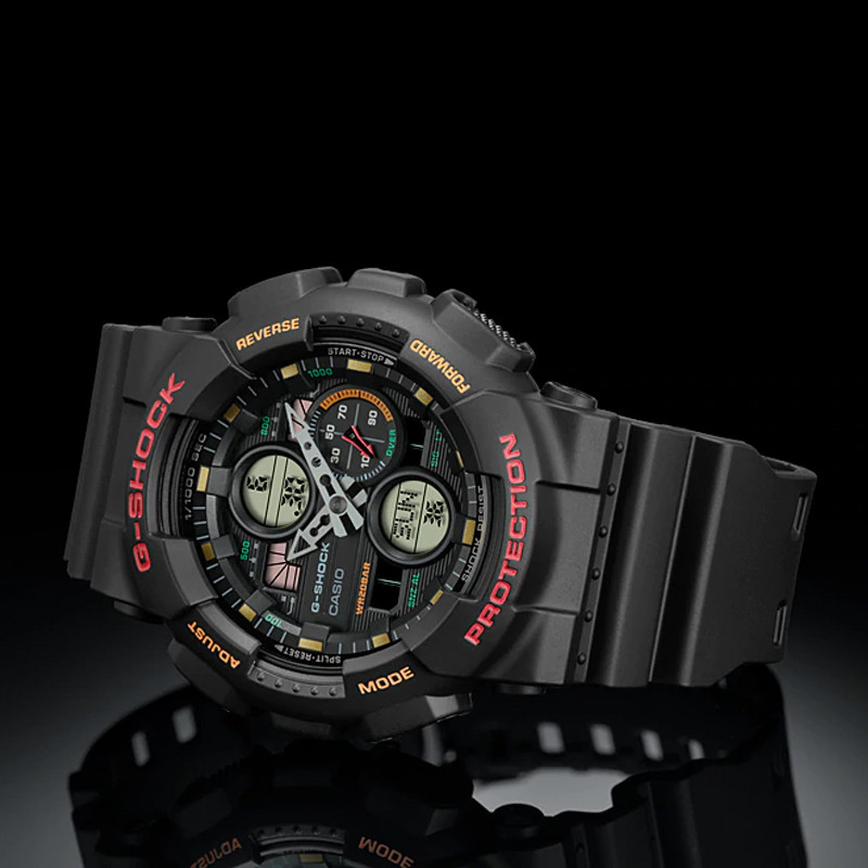 G-shock Digital Analog Dial Black Resin Strap foto 3