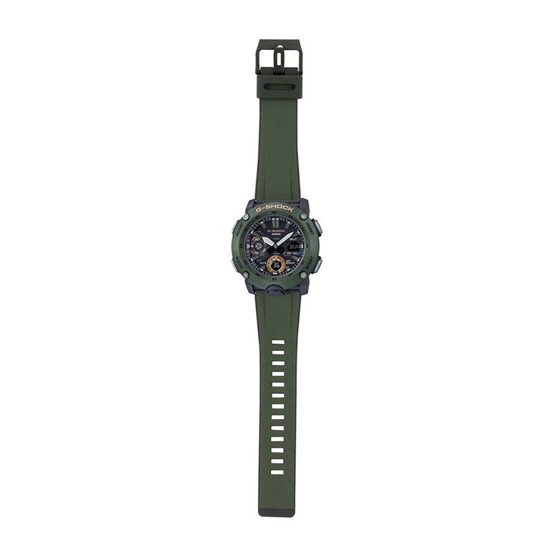 JAM TANGAN  CASIO G-shock Military Color Digital Analog Dial Resin Strap