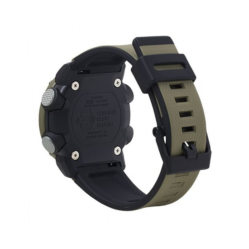 JAM TANGAN  CASIO G-shock Military Color Digital Analog Dial Resin Strap