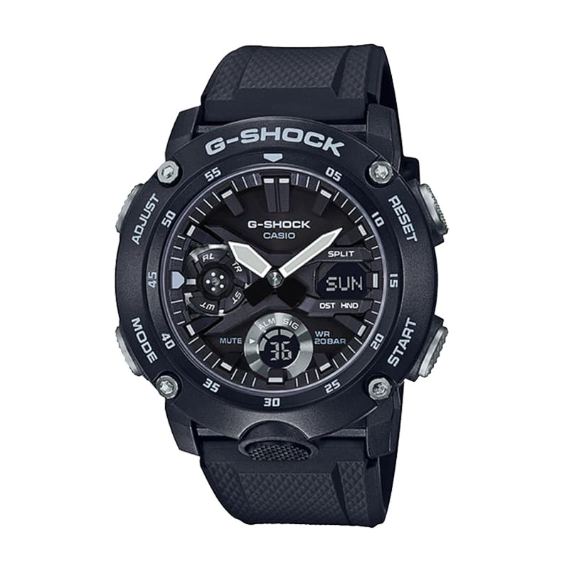 Jual JAM TANGAN Pria CASIO G-shock Digital Analog Dial Carbon Core