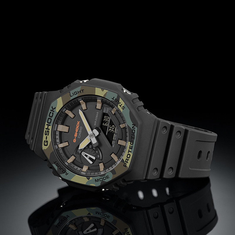 JAM TANGAN  CASIO G-Shock G-Carbon Utility Colors