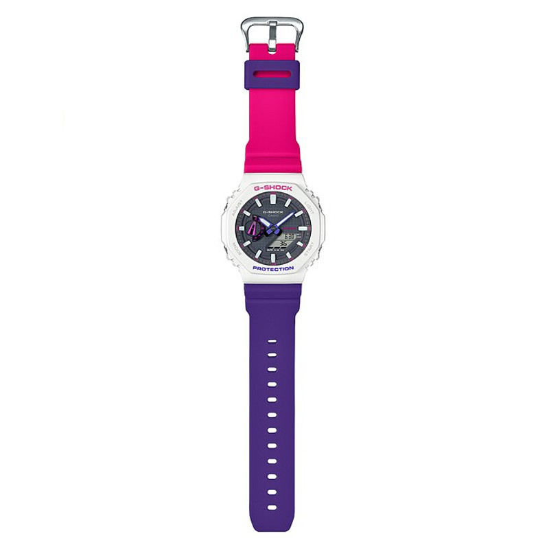 JAM TANGAN  CASIO G-shock Digital Analog Dial Dual Tone Resin Strap
