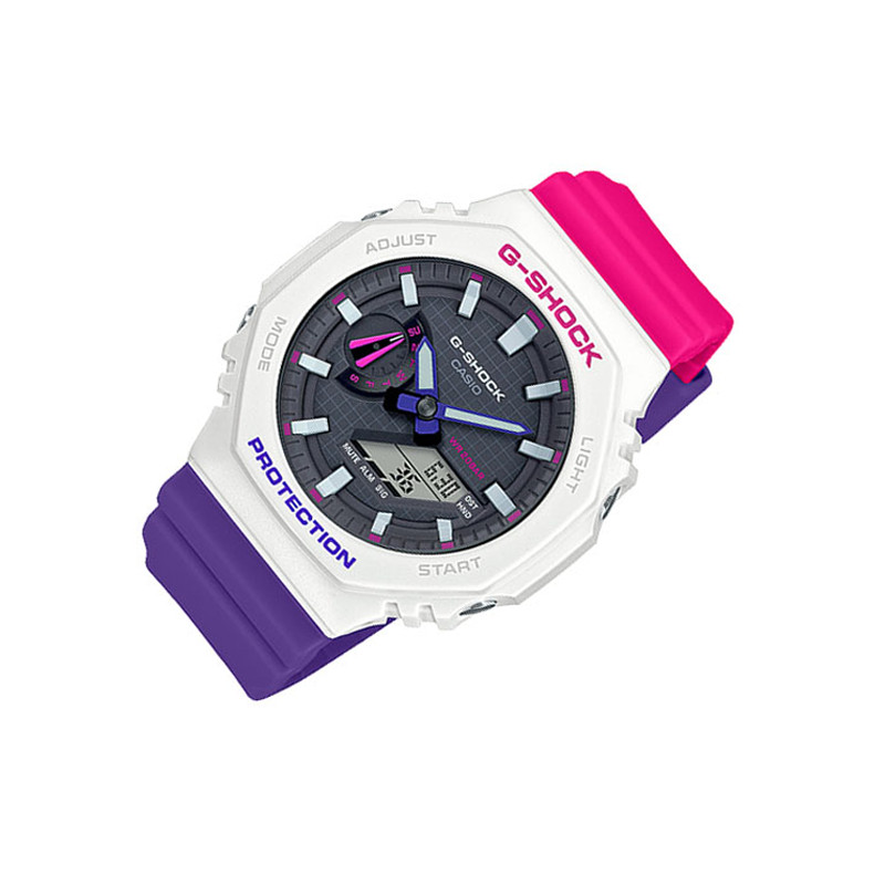 JAM TANGAN  CASIO G-shock Digital Analog Dial Dual Tone Resin Strap