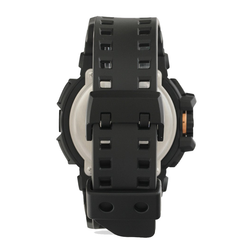 JAM TANGAN  CASIO G-shock Digital Analog Dial Black Resin Strap 