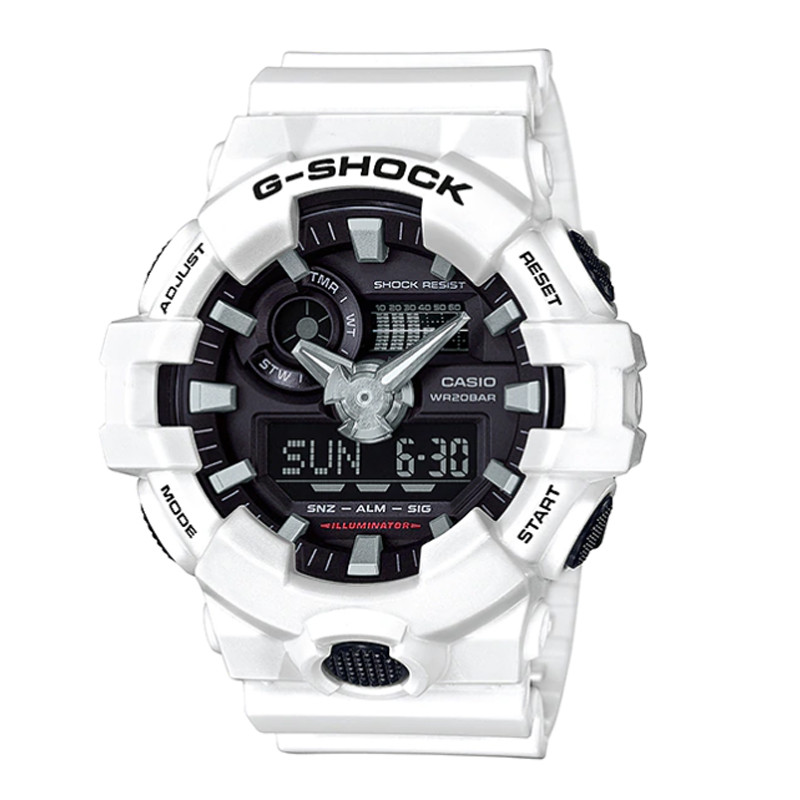 Jam Tangan Casio G-shock Standard Analog-digital White