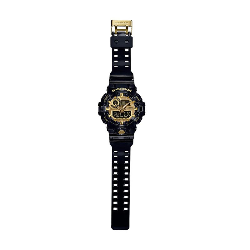 JAM TANGAN  CASIO G-shock Analog-Digital Black Resin Strap