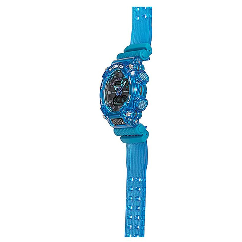 JAM TANGAN  CASIO G-Shock Sound Wave Series Translucent Resin Band