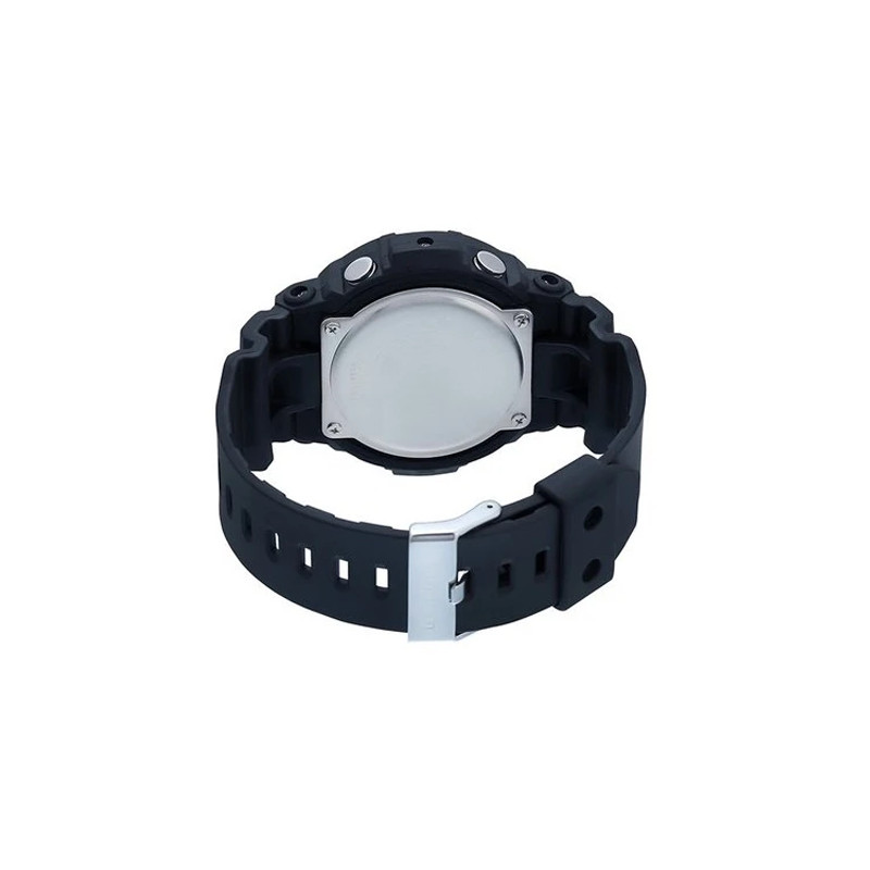 JAM TANGAN  CASIO G-shock Digital Analog Display Dial Black Resin Strap 