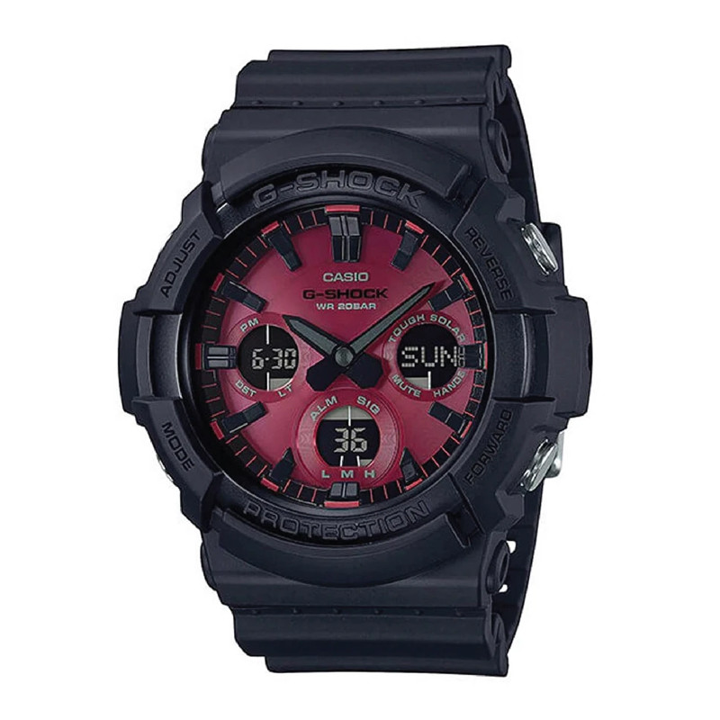 JAM TANGAN  CASIO G-Shock Black Resin Men Watch