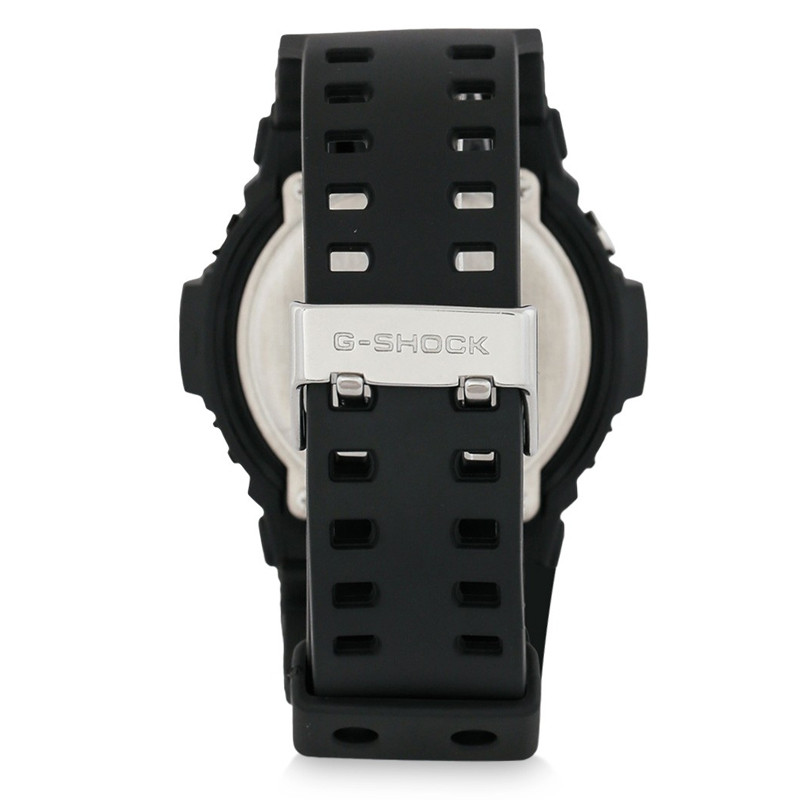 JAM TANGAN  CASIO G-shock Tough Solar Digital Analog Black Dial Black Resin Strap
