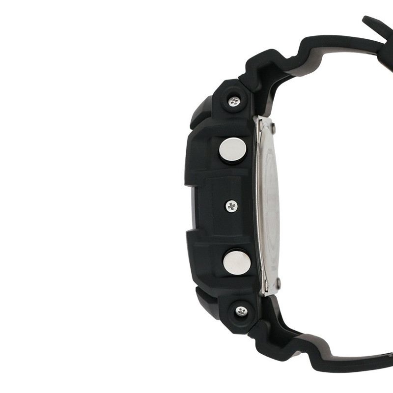 JAM TANGAN  CASIO G-shock Tough Solar Digital Analog Black Dial Black Resin Strap