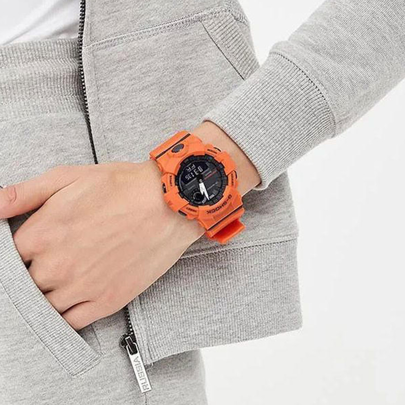 JAM TANGAN  CASIO G-shock G-Squad Smart Bluetooth Digital Analog Dial Resin Strap