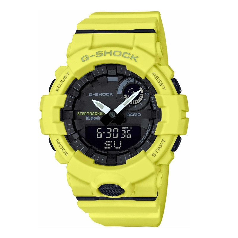 JAM TANGAN  CASIO G-shock G-shock G-squad Smart Bluetooth Digital Analog Dial Resin Strap