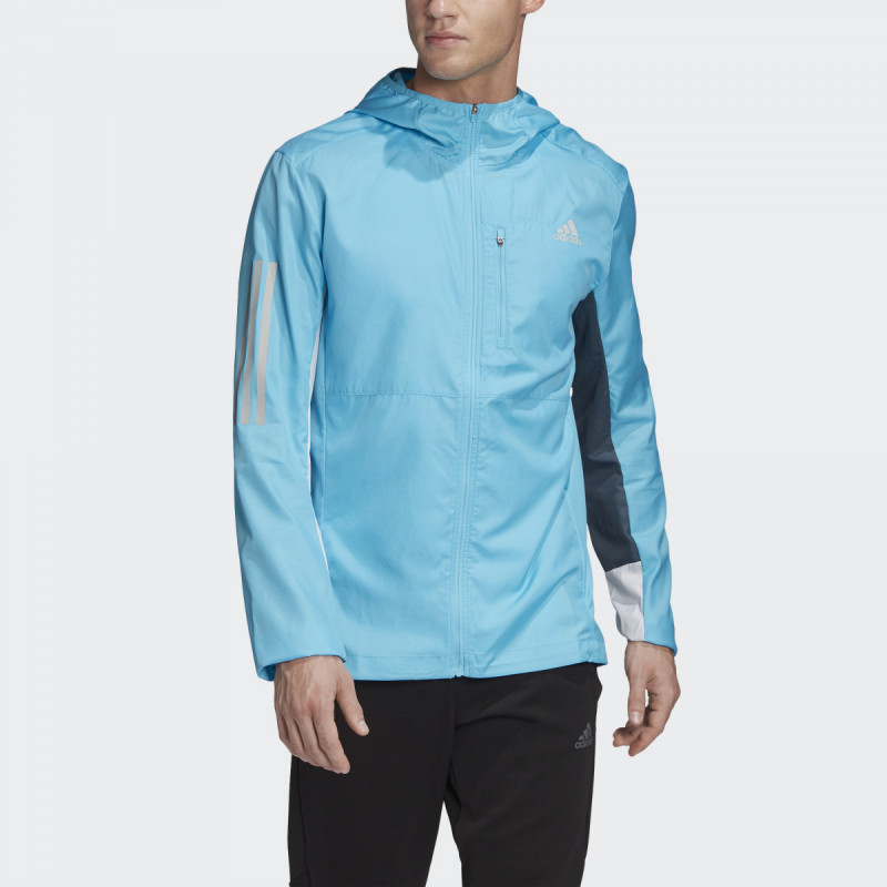 BAJU TRAINING ADIDAS Own the Run Hooded Wind Jacket