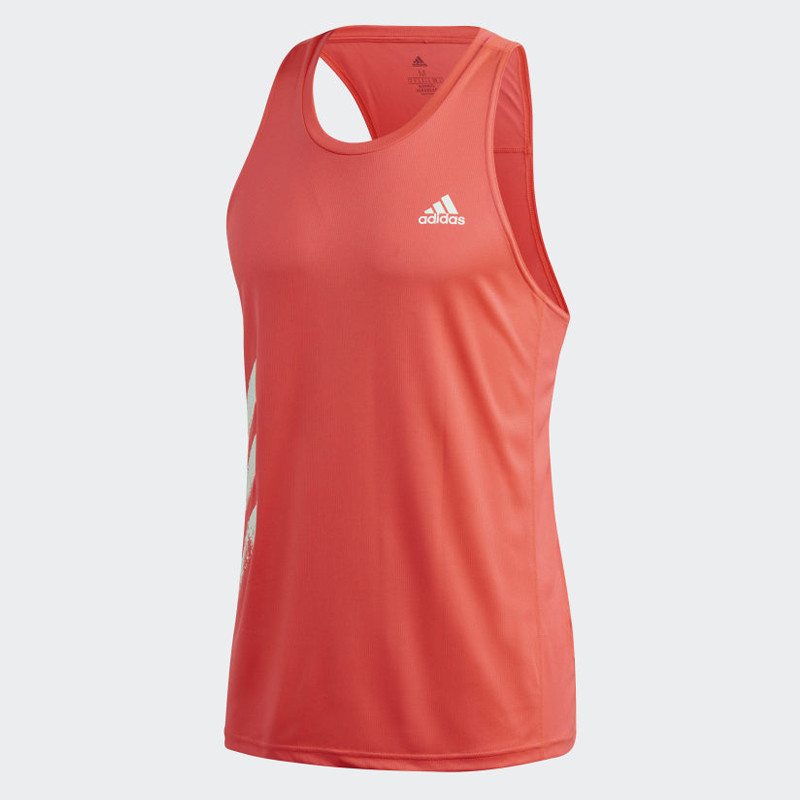 BAJU LARI ADIDAS Own The Run 3-Stripes Pb Singlet