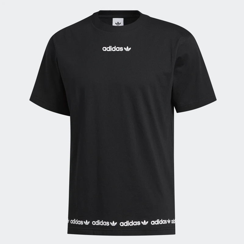 BAJU SNEAKERS ADIDAS Linear Logo Repeat Short Sleeve Tee
