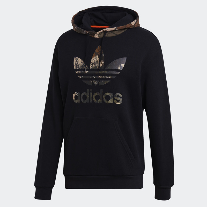 Baju Sneakers Adidas Originals Camo Hoodie Black
