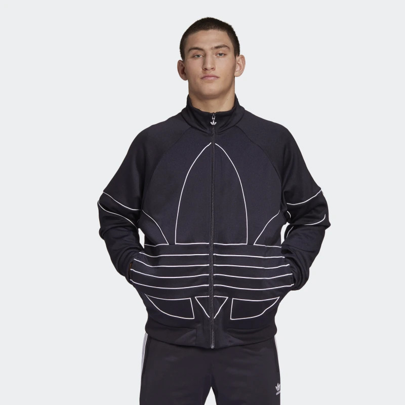 BAJU TRAINING ADIDAS Big Trefoil Outline Polytrico Tracktop