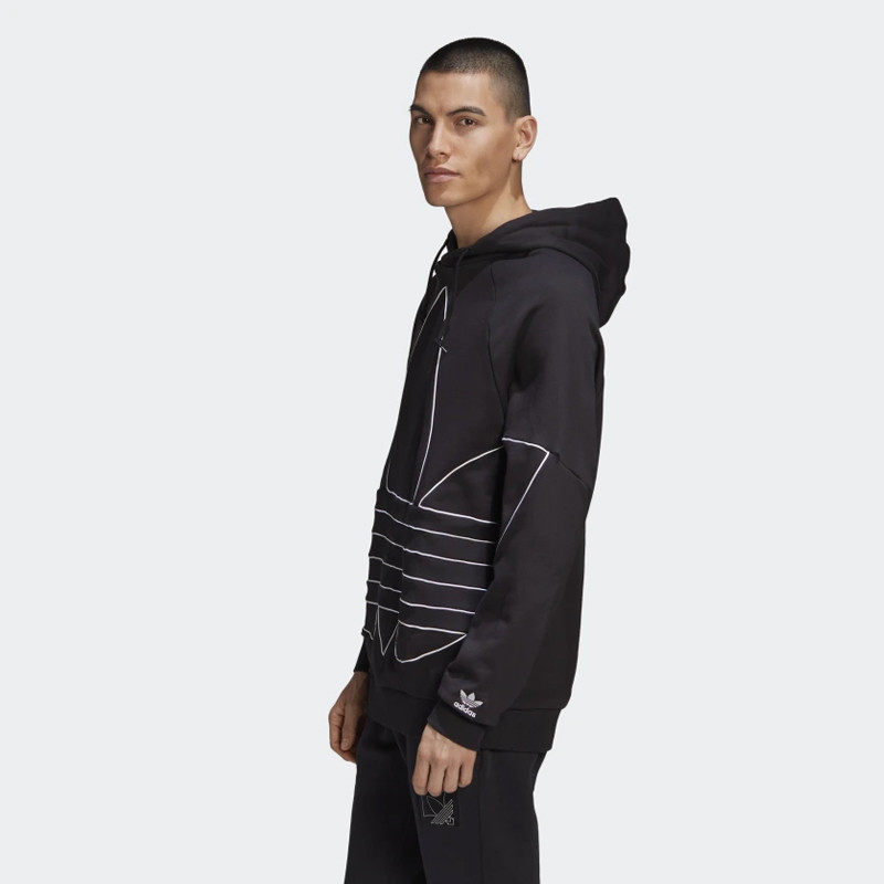BAJU SNEAKERS ADIDAS Big Trefoil Outline Hoodie
