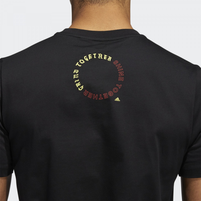 BAJU BASKET ADIDAS Dame Duality Logo Tee