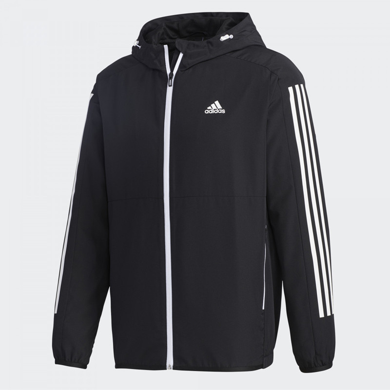 adidas 3 stripes windbreaker