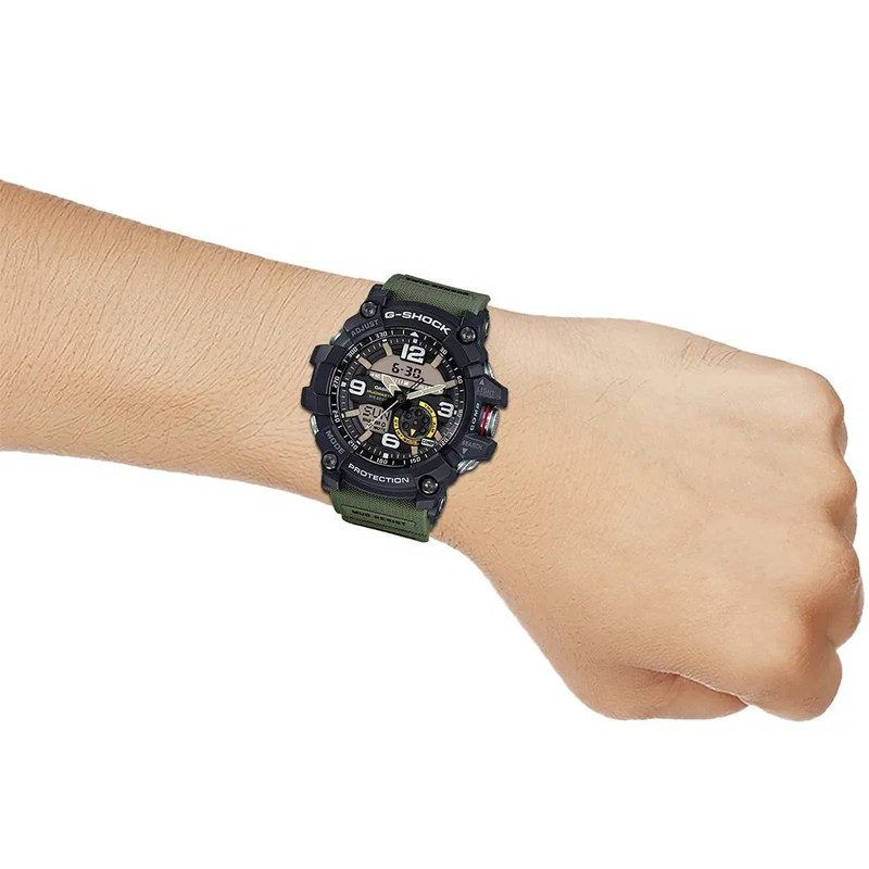 JAM TANGAN  CASIO G-Shock MUDMASTER Twin Sensor 200M Water Resistance