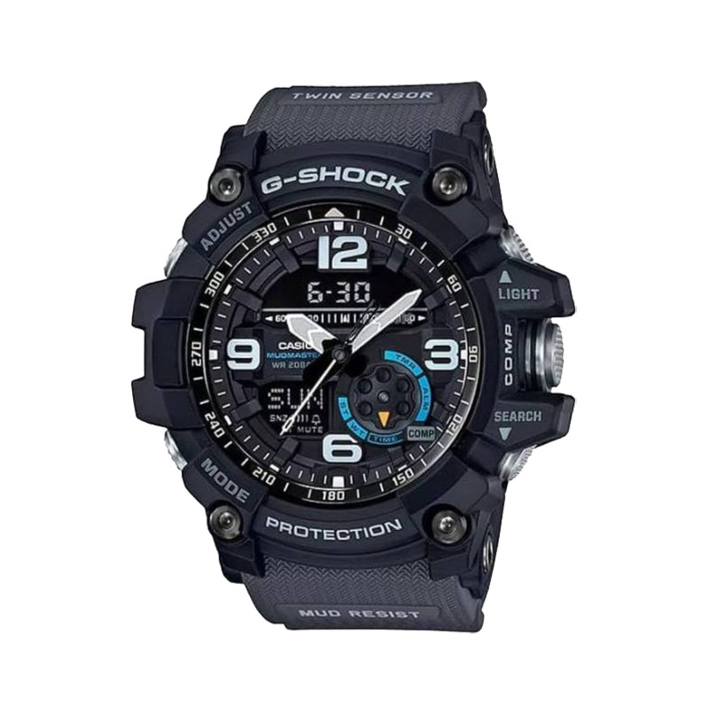 JAM TANGAN  CASIO G-Shock MUDMASTER Twin Sensor 200M Water Resistance